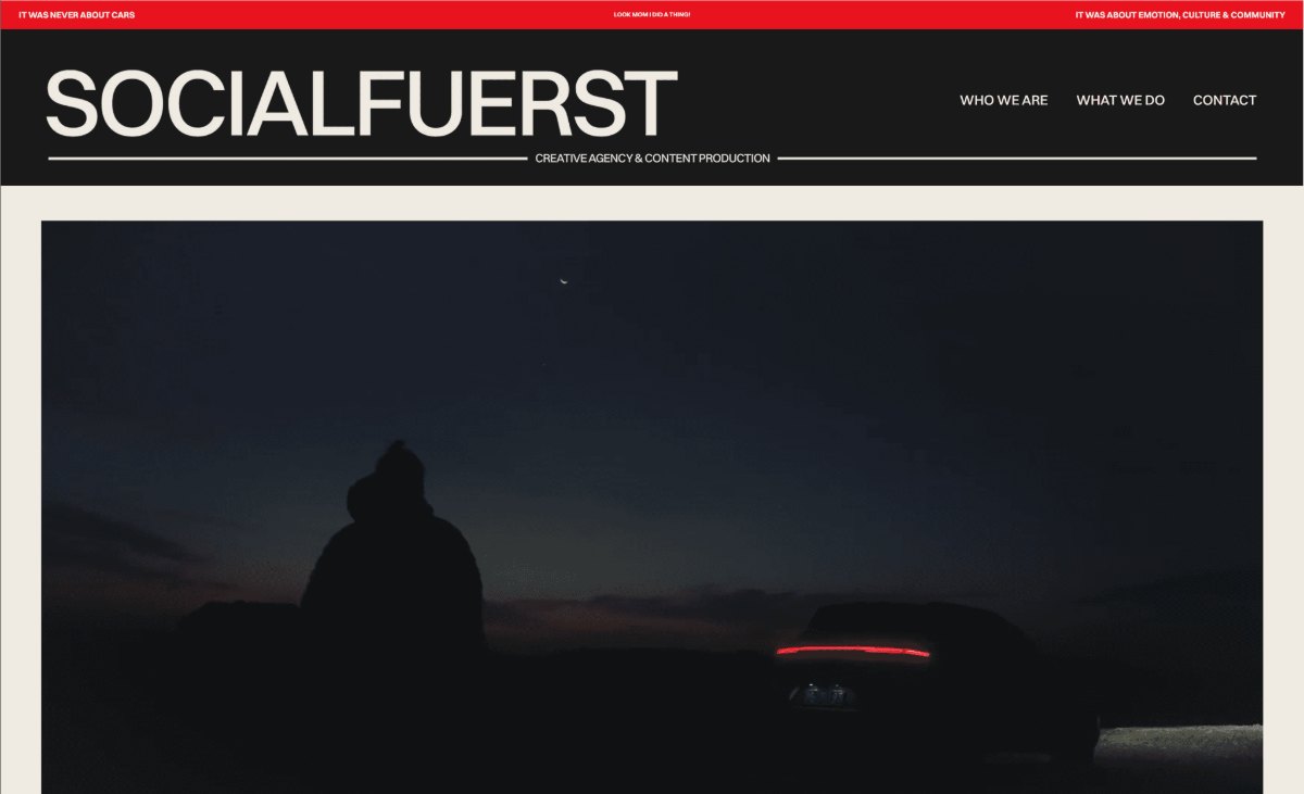 Website von Social Fuerst